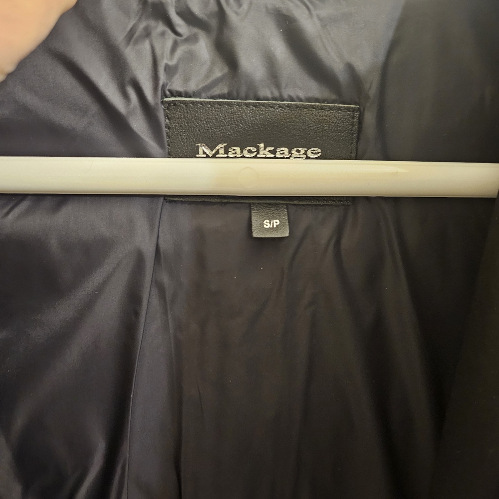 Mackage Midnight Black Puffer Jacket - Picture 8 of 8